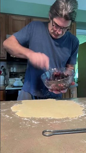 Homemade Blackberry Pie from scratch