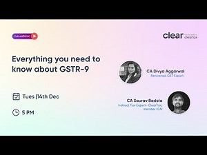 Everything you need to know about GSTR-9