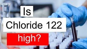 Treatment and symptoms of Chloride 122 mmol/L | Diet for high Chloride level 122 mmol/L