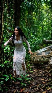 😱 Terrifying Jungle Escape | Giant Snake Chase Scene 🐍🌿