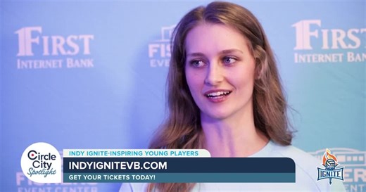 Meet Lydia Martin, middle blocker for the Indy Ignite