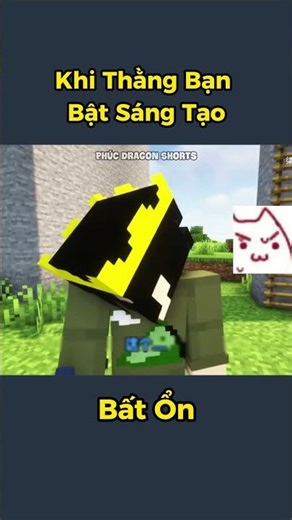 When Your Friend Gets Creatively Unstable #minecraft #troll #funny