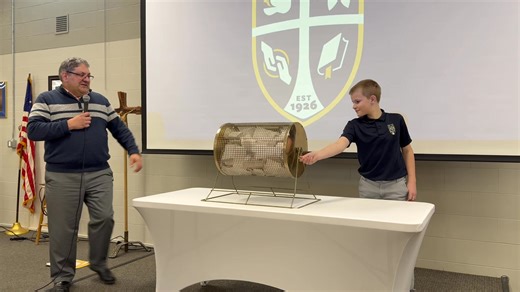 Congratulations to the winner of our first cash calendar raffle of the year! Watch the video to see if you won! 🎟️#BeChristforOthers #CashCalendar | Saint Catherine of Siena School Norwood (SCS)