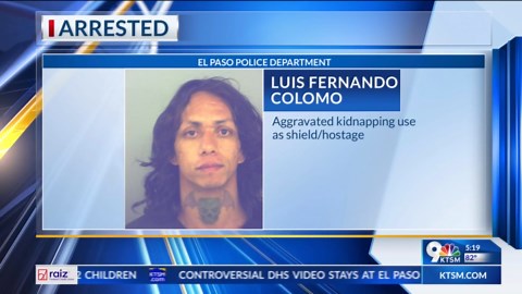 Man arrested for kidnapping after GECU hostage situation