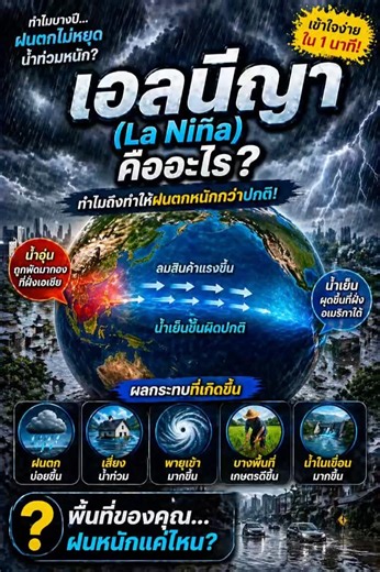 "What is El Niño?" #ElNina #LaNina #HeavyRain #Flooding #Knowledge