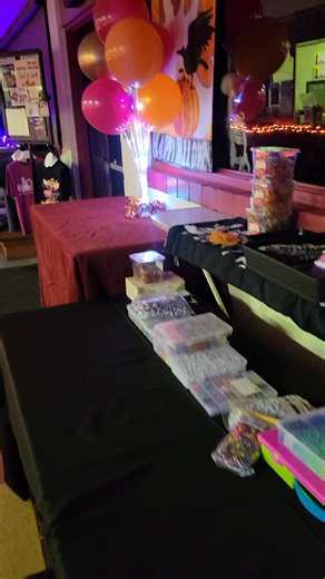 51 reactions | 李李 TAYLOR SWIFT | Official Release Party of a Showgirl We've set up the bracelet station, created a photo-op area, and did a little decorating past midnight last night. We're almost there, just needs a little more orange shimmer and shine. “We hereby invite you to a *dazzling* soirée” Tickets now available! 李李 Join EVENT for details: https://tinyurl.com/55sxjwak #TSReleasePartyofaShowgirl | The Long Drive In | Facebook