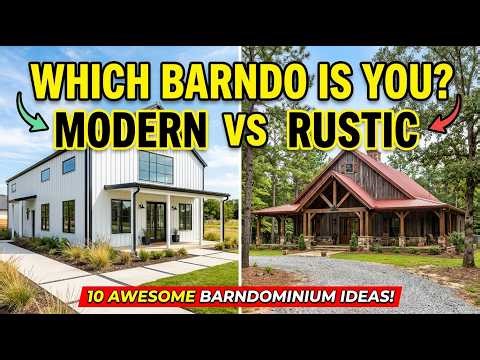 Don’t Build a Barndominium Until You See These 10 Iconic Designs!