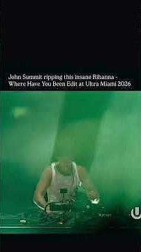 John Summit Played Rihanna at Ultra 😮‍🔥 Crowd Lost It