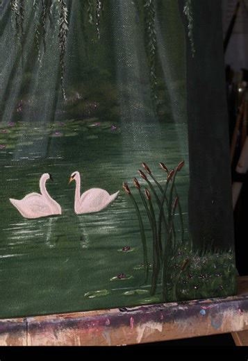 Transforming Blank Canvas to Art