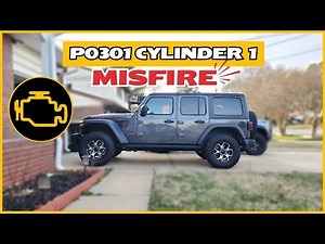 Jeep Wrangler P0301 Cylinder 1 Misfire Troubleshooting & Fix!