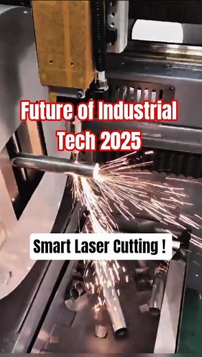 Smart Laser Tube Cutting! Industrial Tech Breakthrough 2025