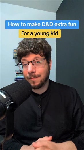 Daniel Wendler on Instagram: "How to make D&D extra fun for kids #dnd #roleplayinggames #dndtiktok #ttrps #parentingtips"