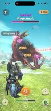 10 ⭐ Magnamalo run with “cheat” gun build