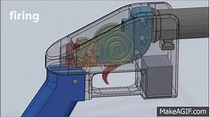 Liberator 3D printed gun - How it works on Make a GIF