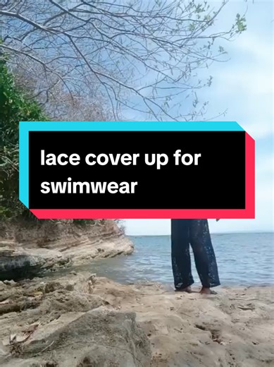 lace cover up for summer outfits #coverup #swimwear #swimsuit #swimwearfashion #fypシ゚