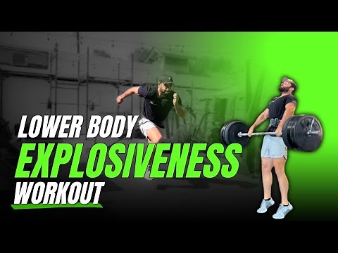 Advanced Explosive Lower Body Workout for Strength, Power, & Speed | Contrast Sets & Isometrics 💥