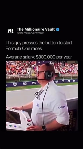 Malik Ali Tv on Instagram: "The man seen pressing the button to start the Formula 1 race is most likely acting as the FIA Race Director or Chief Starter. This role is responsible for managing the start procedure, making sure every safety check is completed and that the race gets underway without issues. It’s a position that requires deep knowledge of motorsport regulations and years of experience in race control. Given the level of responsibility involved, the role is typically associated with a