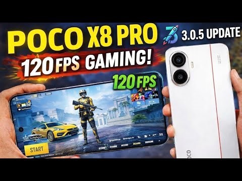 POCO X8 PRO BGMI Gaming After Update & Heating Test & Battery Draining Test 🚀🔋🔥🔥🔥🚀🚀