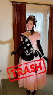 The making of my 1880s fancy dress costume for a Moulin Rouge party