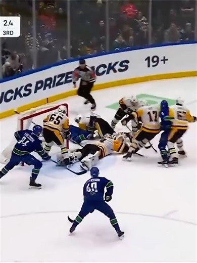 Bryan Rust HIT illegal check On Brock Boeser #canucks #nhl #vancouvercanucks