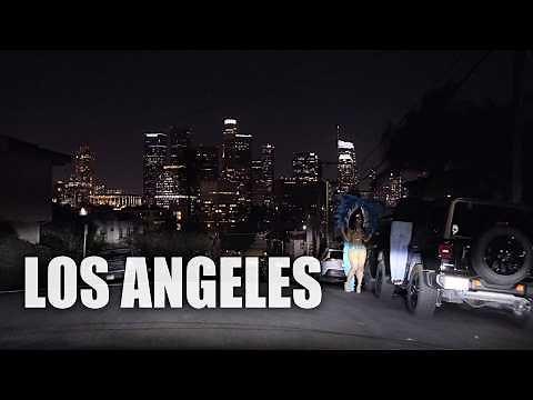 Downtown L.A Saturday Night Drive 4K HDR 🚗 | Los Angeles Nightlife & City Lights Tour