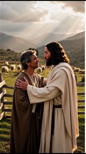 Jesus Brought the Lost Sheep Home! 🐑✝️