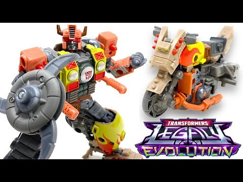 Transformers LEGACY Evolution Deluxe Class CRASHBAR + COMBINED JUNKION MODE Review