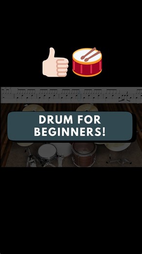1. Get the sheets here! easydrumtranscriptions.com 2. Watch the full tutorial on my channel! | EDT - Easy Drum Sheets