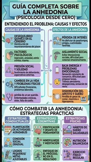 causas y efectos y cómo superar la anhedonia