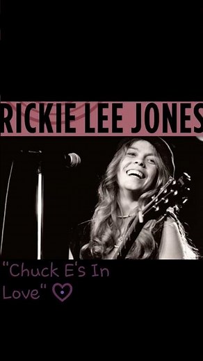 1979! "Chuck E’s in Love" Rickie Lee Jones ‧ 😎 #music #70stunes