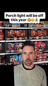 Candy is too expensive--Porch light will be off this year, kids. 🎃😳💰 #relatable #funny #parenting #dadlife #halloween #momsofinstagram #dadsofinstagram #trickortreating #candy | Chris Mann