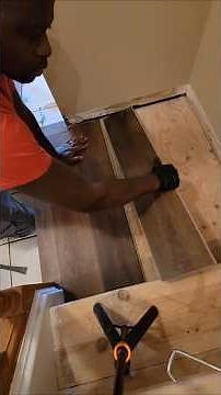 How to Install Vinyl Nosing and Flooring on a Stair Landing
