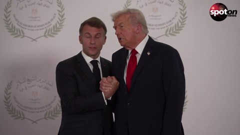 Handshake becomes a power play: Trump flexes his muscles at Macron