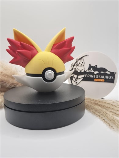 Fynx Fennekin Pokémon Deko – 3D Druck Figur | Feuer Starter | Geschenk Für Pokémon Fans | Sammlerfigur - Etsy