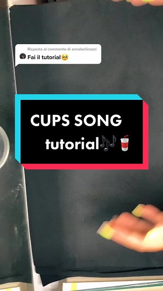 Tutorial per imparare la Cups Song