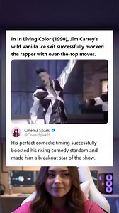 In Living Color 1990 Jim Carreys Vanilla Ice Skit Boosted His Comedy Stardom