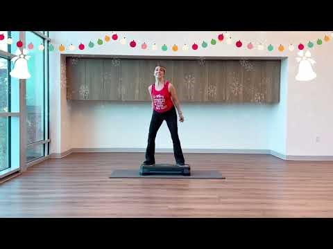 ✨Holiday Cardio Dance Step Routine✨ | Easy to Follow Step | Just for Fun! | #Step | #jinglejangle