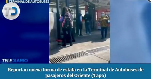 935K views · 19K reactions | ▶ ¡No caigas en engaños! Reportan nueva forma de estafa en la Terminal de Autobuses de pasajeros del Oriente (Tapo), por parte de un grupo de taxistas. ¿De qué se trata?  #TelediarioMediodía con Jaime Núñez, Yuliana Escobedo y Cecy Salamanca | Telediario Mx | Facebook