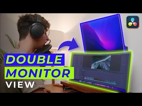 How to set up multiple displays in Davinci Resolve