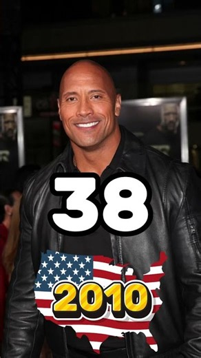 Dwayne "The Rock" Johnson: Age 3 to 54 🤯🔥 #shorts #therock #transformation