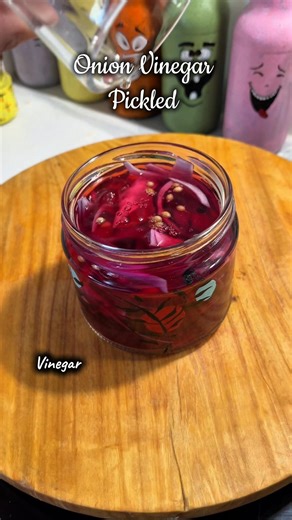 Try This 5 Min Easiest pickled Onions Recipe #recipe #pickle #onion #food #healthy #viral #trending