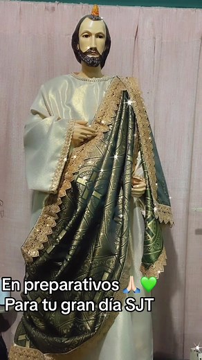 Preparativos para el Día de San Judas Tadeo