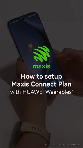 Stay connected wherever you go with Maxis Connect Plan on HUAWEI Wearables*! Watch our step-to-step guide to setting up eSIM, and enjoy seamless connectivity right from your wrist. For more information: bit.ly/HW-FB-MaxisConnectPlan 🔍Learn more about the HUAWEI WATCH Ultimate 2 bit.ly/WATCHUltimate2-Maxis 🔍Learn more about the HUAWEI WATCH 5 bit.ly/WATCH5-Maxis *Terms and Conditions Apply. Applicable to selected HUAWEI Wearables. #HUAWEI #HUAWEIMY #Maxis #HUAWEIWATCH5 #HUAWEIWATCHUltimate2 | H