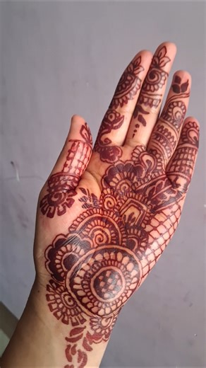 Beautiful Mehndi Design ||Front Hand Mehndi Design #mehndi #viral #shortvideo #youtubeshorts