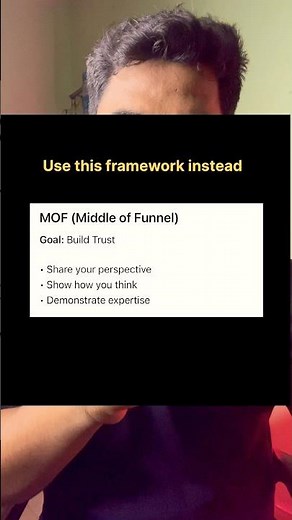 The 3-step content framework that actually works #strategy #creator