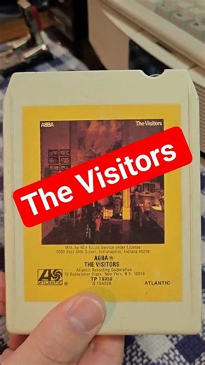 ABBA The Visitors 8 track repair #8track #80smusic #vintage #stereo #repair