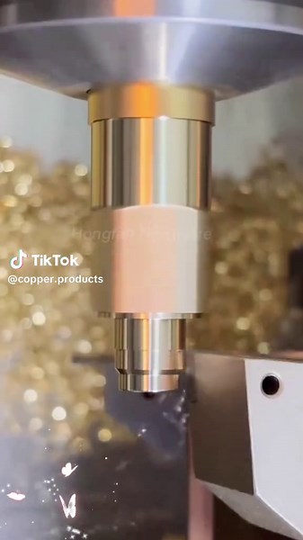 Non-standard copper parts, copper thread parts, brass fasteners, CNC machining centers, hardware products, copper parts processing enterprises, copper accessories manufacturers, copper product customized parts, customized processing#copper #Brass #cnc