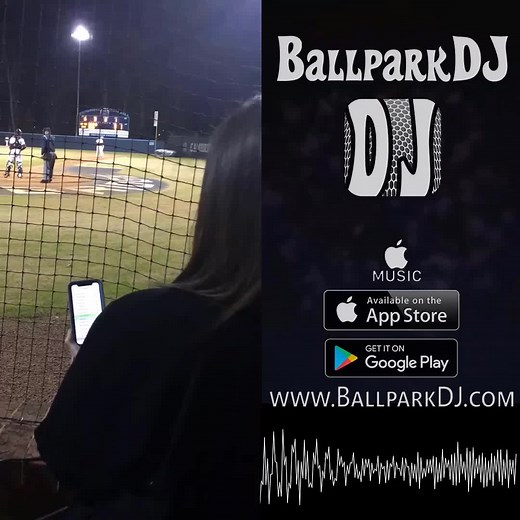 BallparkDJ Intros for Youth Sports from Major League Voices infused with Music.