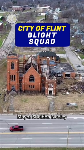 The City of Flint is fighting blight every day, but we need your help! Report blight at https://www.cityofflint.com/blight/ | City of Flint