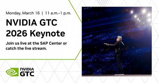 NVIDIA GTC 圣何塞 2026 主题演讲